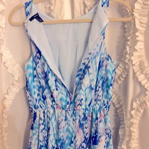 High low sleeveless spring dress 🌸🌼